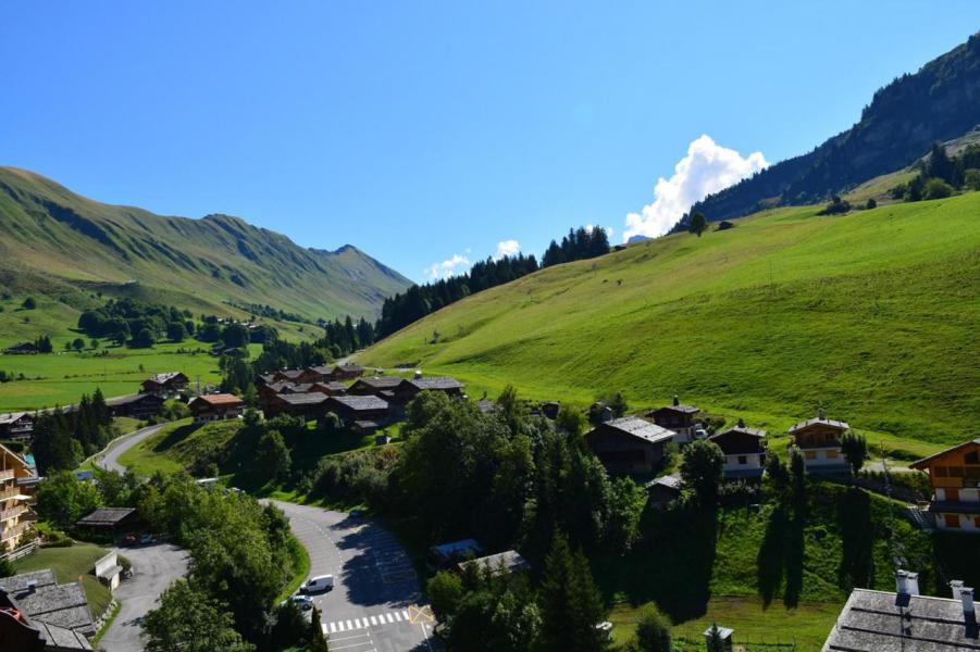 Vacanze in montagna Appartamento 2 stanze con cabina per 6 persone (003) - Résidence Perralpes - Le Grand Bornand - Balcone