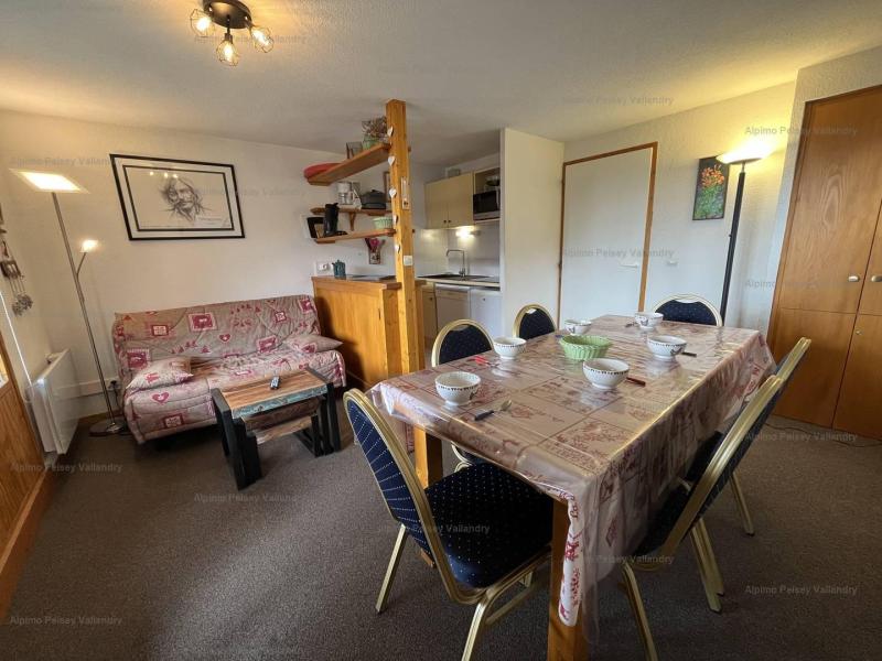 Vakantie in de bergen Appartement duplex 3 kabine kamers 8 personen (4716) - Résidence Petite Ourse - Peisey-Vallandry - Woonkamer