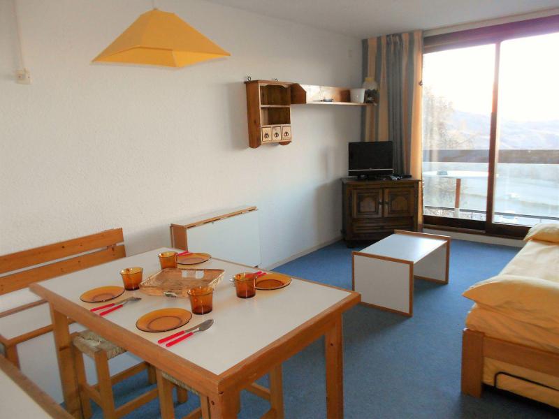 Urlaub in den Bergen Studio Schlafnische 5 Personen (0304) - Résidence Phénix Pégase - Le Corbier - Wohnzimmer