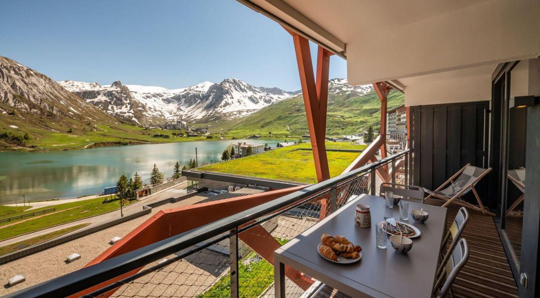 Holiday in mountain resort 2 room apartment cabin 5 people (402P) - Résidence Phoenix - Tignes - Terrace