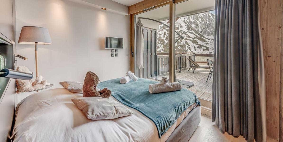 Urlaub in den Bergen 2-Zimmer-Holzhütte für 5 Personen (103P) - Résidence Phoenix - Tignes - Schlafzimmer