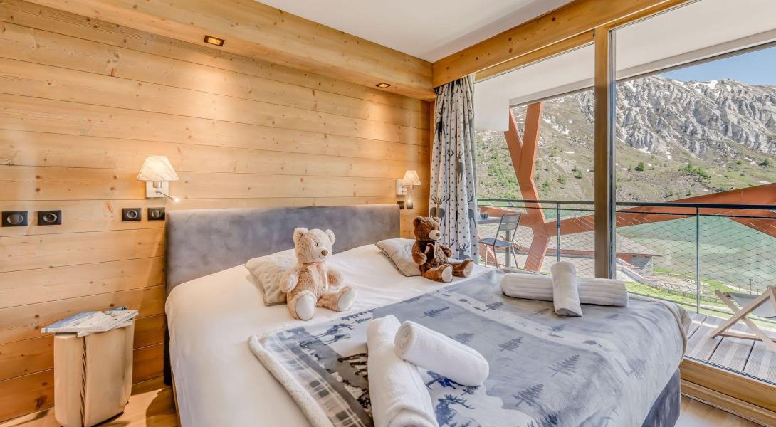 Urlaub in den Bergen 2-Zimmer-Holzhütte für 5 Personen (402P) - Résidence Phoenix - Tignes - Schlafzimmer