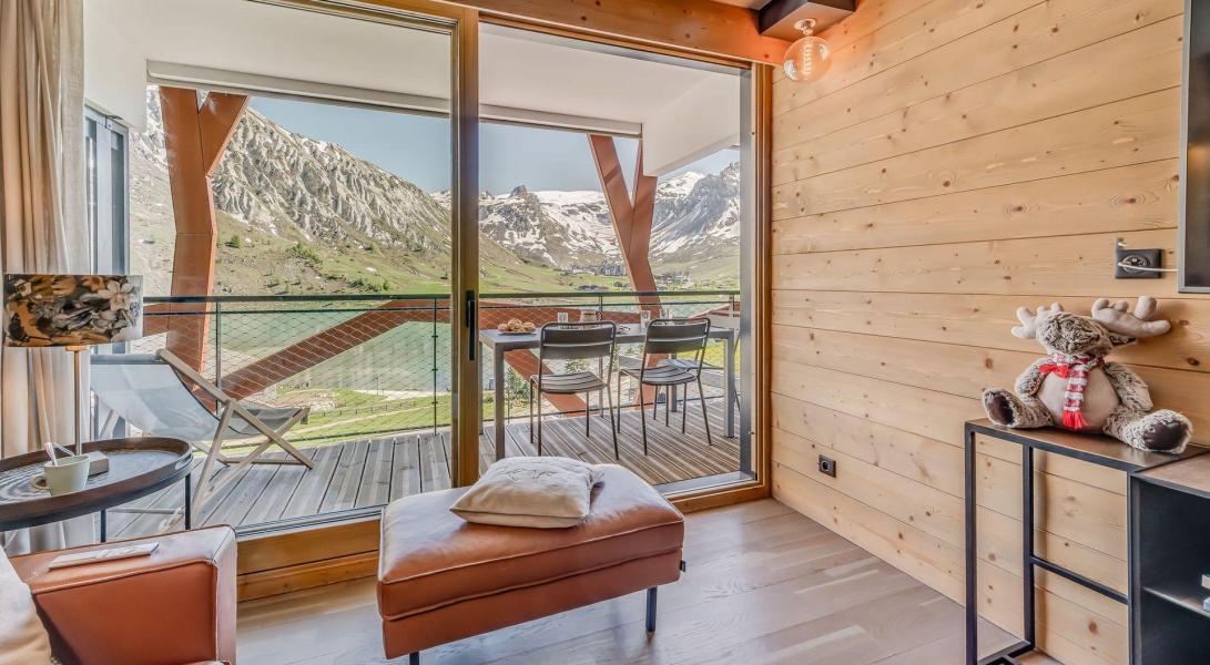 Urlaub in den Bergen 2-Zimmer-Holzhütte für 5 Personen (402P) - Résidence Phoenix - Tignes - Wohnzimmer