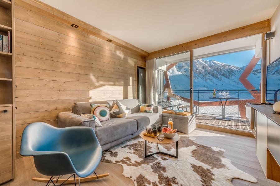 Urlaub in den Bergen 2-Zimmer-Holzhütte für 6 Personen (702P) - Résidence Phoenix - Tignes - Wohnzimmer