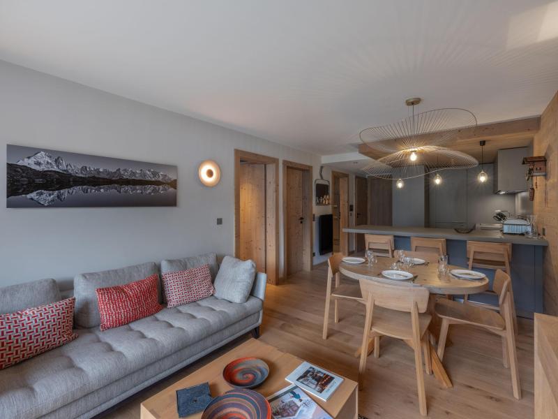 Holiday in mountain resort 3 room apartment cabin 4 people (404) - Résidence Phoenix - Courchevel - Living room