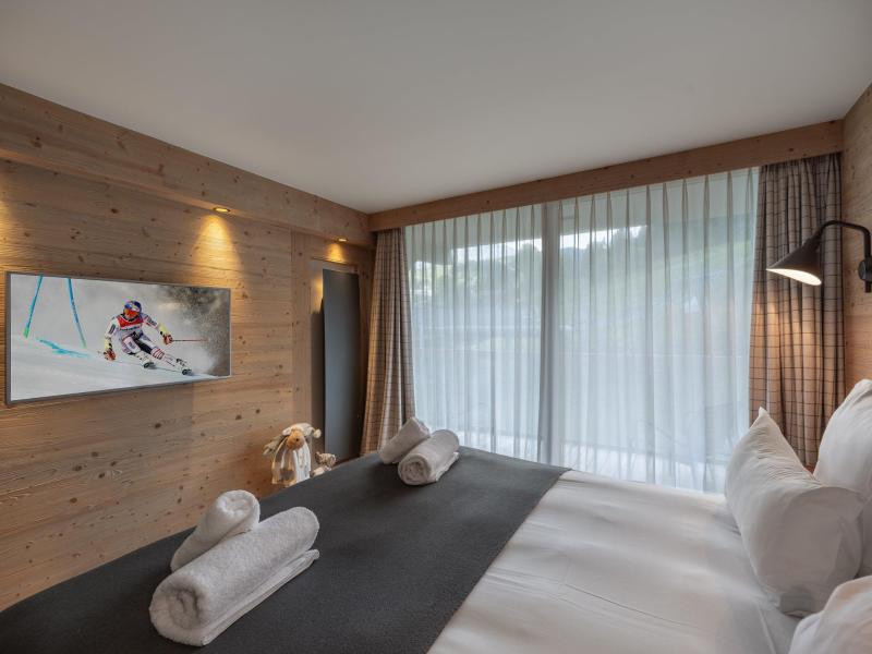 Urlaub in den Bergen 3-Zimmer-Holzhütte für 4 Personen (404) - Résidence Phoenix - Courchevel - Schlafzimmer