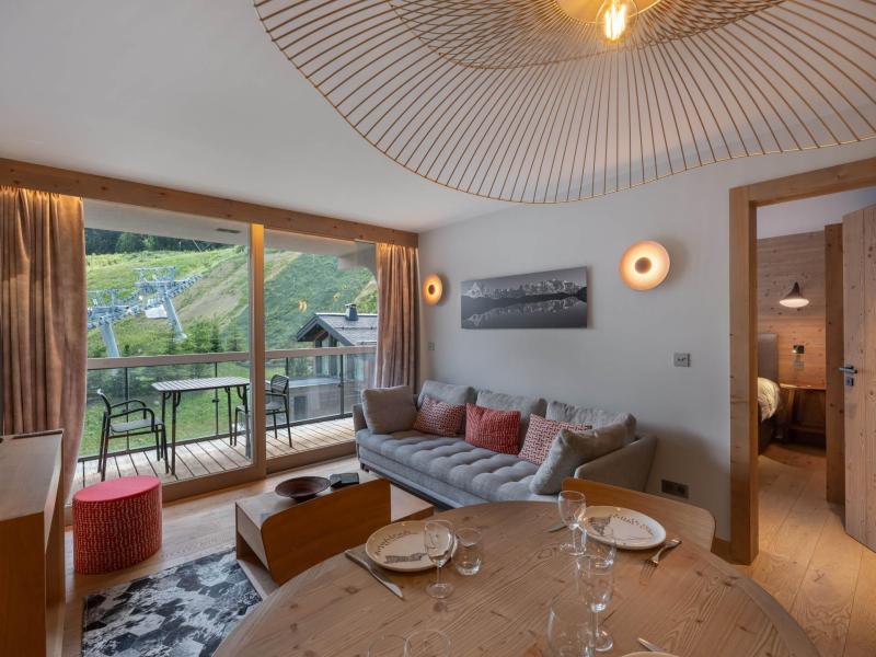 Urlaub in den Bergen 3-Zimmer-Holzhütte für 4 Personen (404) - Résidence Phoenix - Courchevel - Wohnzimmer