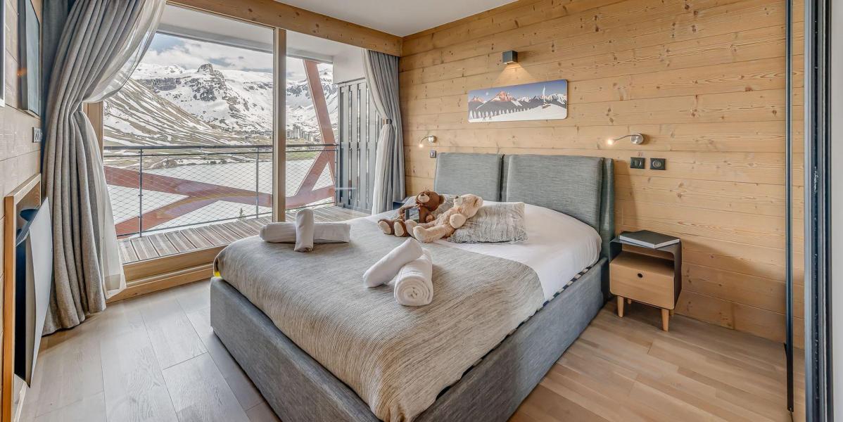 Urlaub in den Bergen 3-Zimmer-Holzhütte für 6 Personen (602P) - Résidence Phoenix - Tignes - Schlafzimmer