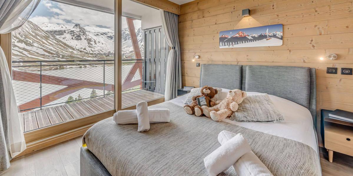 Urlaub in den Bergen 3-Zimmer-Holzhütte für 6 Personen (602P) - Résidence Phoenix - Tignes - Schlafzimmer