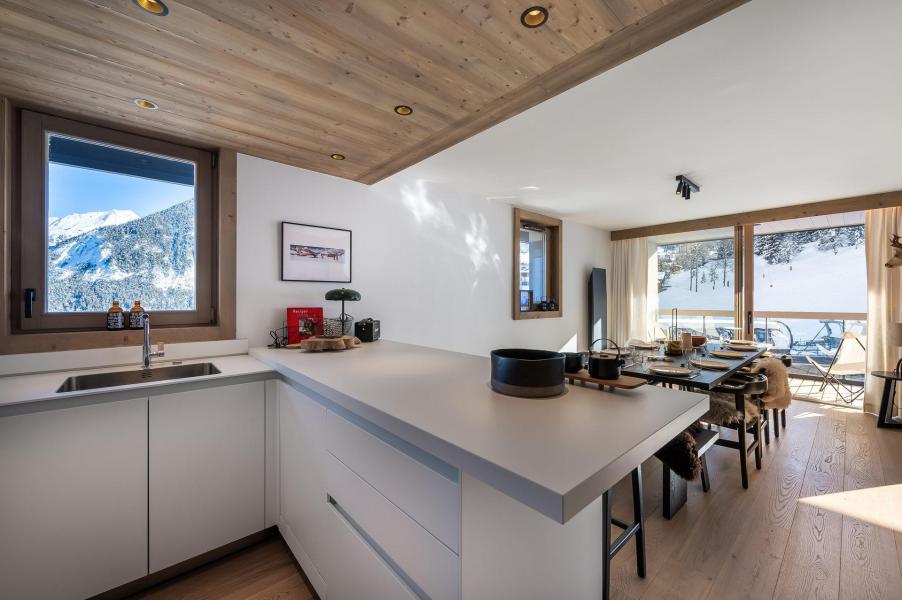 Holiday in mountain resort 4 room apartment 10 people (604) - Résidence Phoenix - Courchevel - Kitchen
