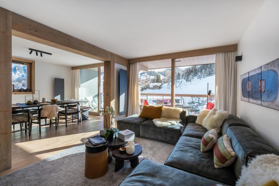Holiday in mountain resort 4 room apartment 10 people (604) - Résidence Phoenix - Courchevel - Living room
