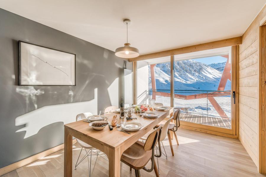 Holiday in mountain resort 4 room apartment sleeping corner 8 people (504P) - Résidence Phoenix - Tignes - Living room