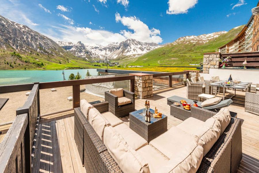 Holiday in mountain resort 5 room apartment 8 people (101P) - Résidence Phoenix - Tignes - Balcony