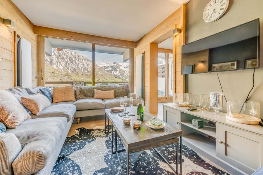 Holiday in mountain resort 5 room apartment 8 people (101P) - Résidence Phoenix - Tignes - Living room