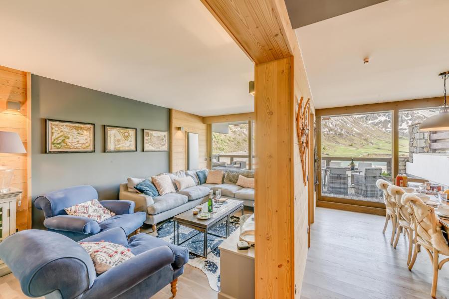 Urlaub in den Bergen 5-Zimmer-Appartment für 8 Personen (101P) - Résidence Phoenix - Tignes - Wohnzimmer