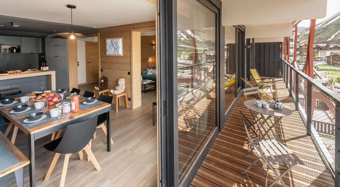 Urlaub in den Bergen 5-Zimmer-Appartment für 8 Personen (301P) - Résidence Phoenix - Tignes - Balkon