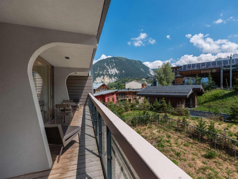 Urlaub in den Bergen 6-Zimmer-Appartment für 10 Personen (205) - Résidence Phoenix - Courchevel - Balkon