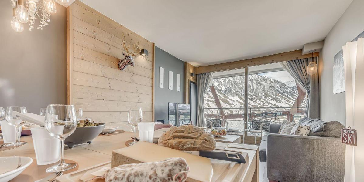 Wakacje w górach Apartament 3 pokojowy kabina 6 osób (602P) - Résidence Phoenix - Tignes - Pokój gościnny