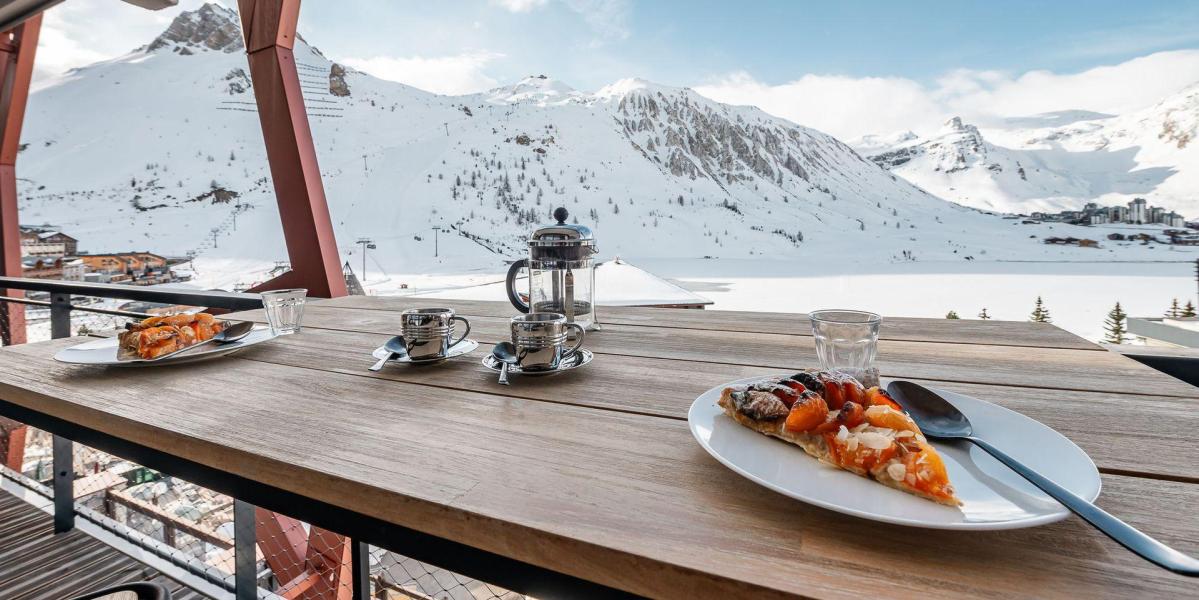 Wakacje w górach Apartament 4 pokojowy z alkową 6 osób (302P) - Résidence Phoenix - Tignes - Taras