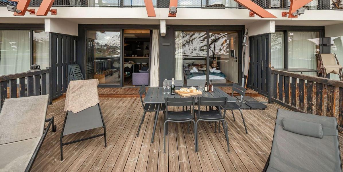 Vacaciones en montaña Apartamento 2 piezas cabina para 5 personas (103P) - Résidence Phoenix - Tignes - Terraza