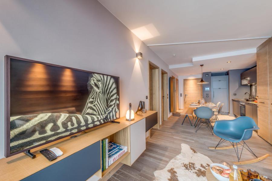 Vakantie in de bergen Appartement 2 kabine kamers 6 personen (702P) - Résidence Phoenix - Tignes - Woonkamer