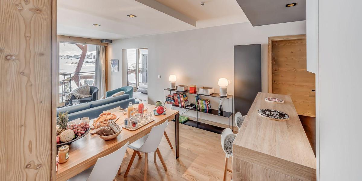 Vakantie in de bergen Appartement 4 kamers bergnis 6 personen (302P) - Résidence Phoenix - Tignes - Woonkamer