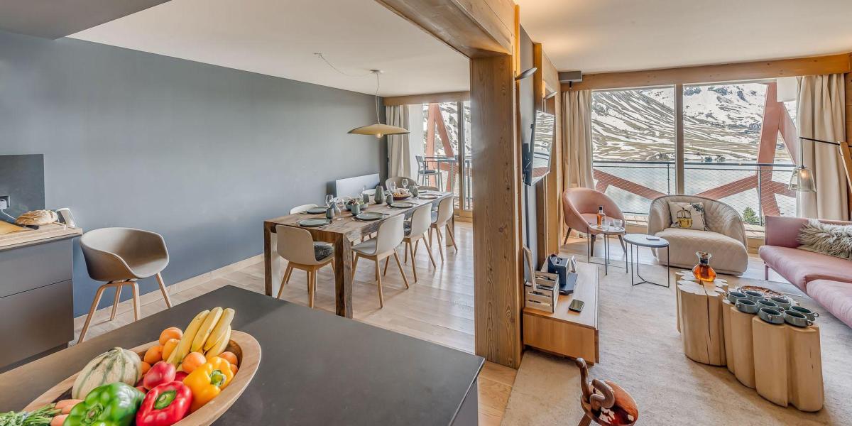 Vakantie in de bergen Appartement 5 kamers 9 personen (403P) - Résidence Phoenix - Tignes - Woonkamer