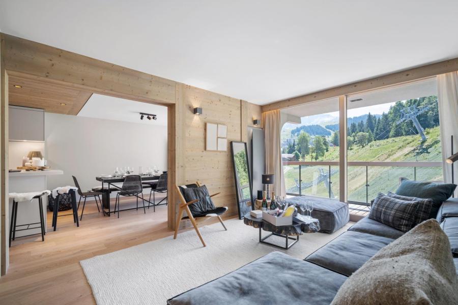 Vakantie in de bergen Appartement 5 kamers bergnis 8 personen (801) - Résidence Phoenix - Courchevel - Woonkamer