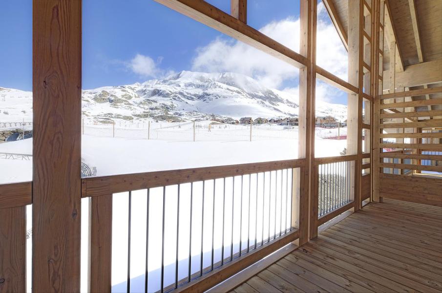 Urlaub in den Bergen 6-Zimmer-Holzhütte für 10 Personen (B41) - Résidence Phoenix B - Alpe d'Huez - Terrasse