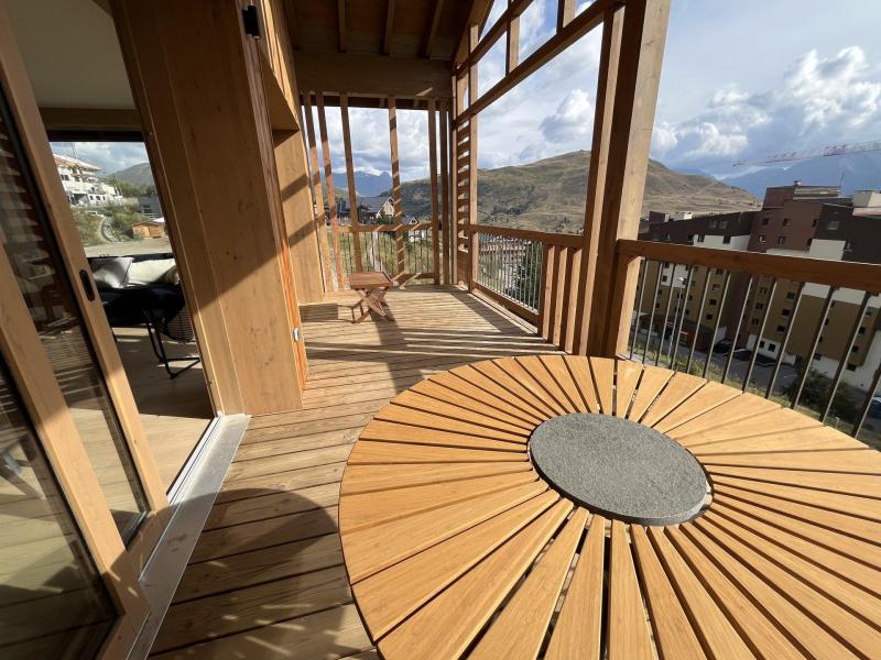 Wakacje w górach Apartament 3 pokojowy kabina 6 osób (B26) - Résidence Phoenix B - Alpe d'Huez - Balkon