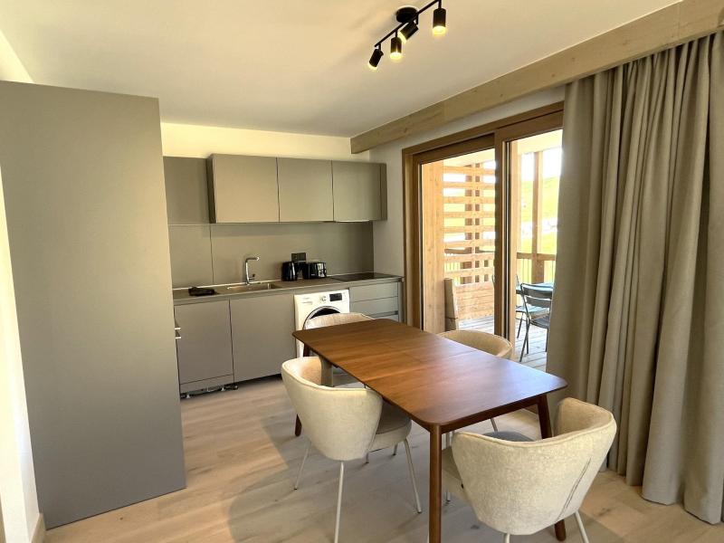 Vakantie in de bergen Appartement 3 kabine kamers 6 personen (B33) - Résidence Phoenix B - Alpe d'Huez - Woonkamer