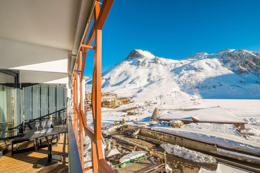 Vakantie in de bergen Résidence Phoenix - Tignes - Balkon