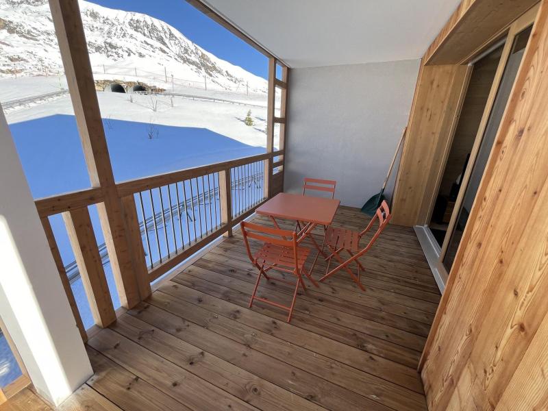 Urlaub in den Bergen 2-Zimmer-Holzhütte für 4 Personen (C24) - Résidence Phoenix C - Alpe d'Huez - Terrasse