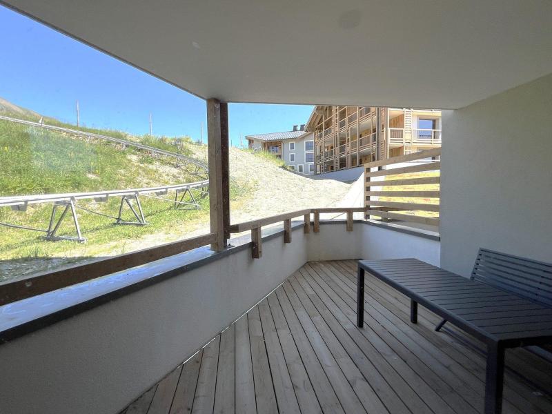 Vacaciones en montaña Apartamento 2 piezas cabina para 4 personas (C16) - Résidence Phoenix C - Alpe d'Huez - Balcón