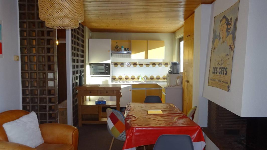 Vacanze in montagna Studio con alcova per 4 persone (115) - Résidence Pied de l'Adroit - Les Gets - Soggiorno