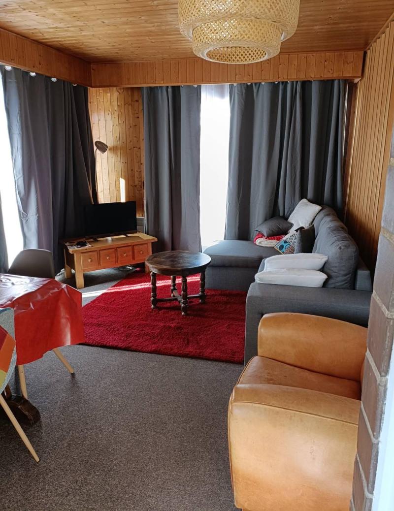 Urlaub in den Bergen Studio Schlafnische für 4 Personen (115) - Résidence Pied de l'Adroit - Les Gets - Wohnzimmer