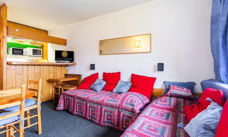 Location au ski Studio 5 personnes (Confort 30m²) - Résidence Pierra Menta - MH - Les Arcs - Séjour