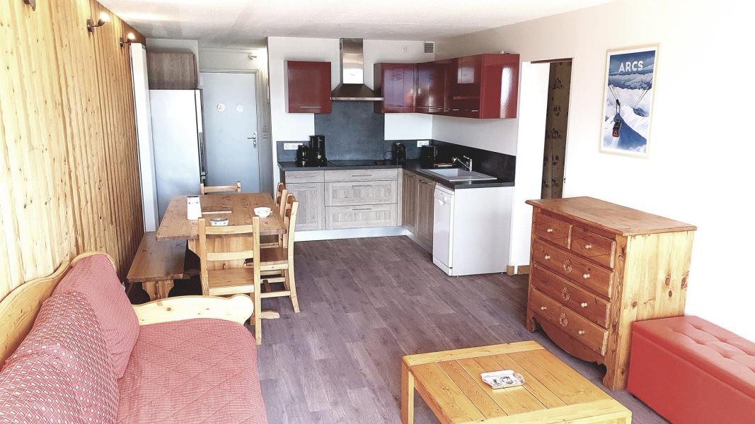 Vacances en montagne Appartement 2 pièces cabine 7 personnes (3125) - Résidence Pierre Blanche - Les Arcs - Séjour