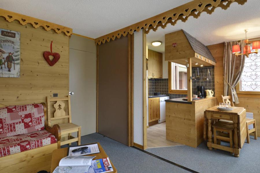 Vakantie in de bergen Appartement 2 kamers 6 personen (225) - Résidence Pierre de Soleil - La Plagne - Woonkamer