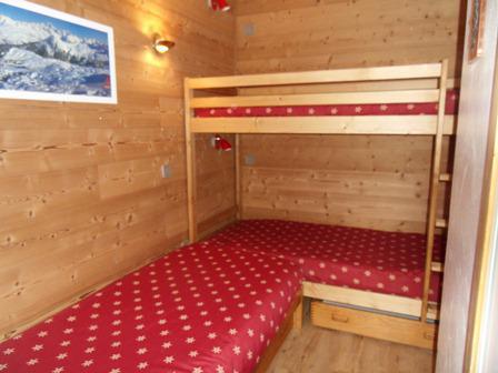 Holiday in mountain resort Studio cabin 4 people (327) - Résidence Pierre de Soleil - La Plagne - Pull-out beds