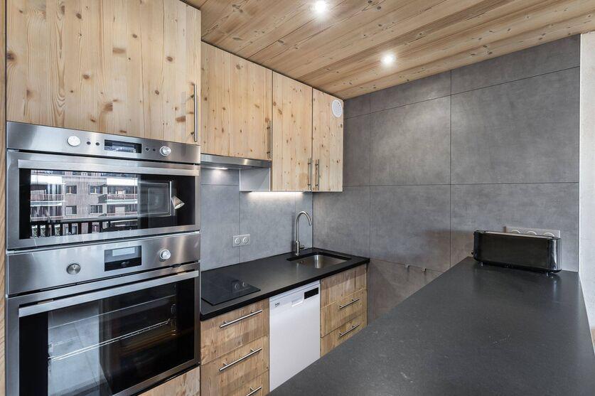 Каникулы в горах Апартаменты 3 комнат 5 чел. (210) - Résidence Pierre et Vacances Centre - Val d'Isère - Кухня