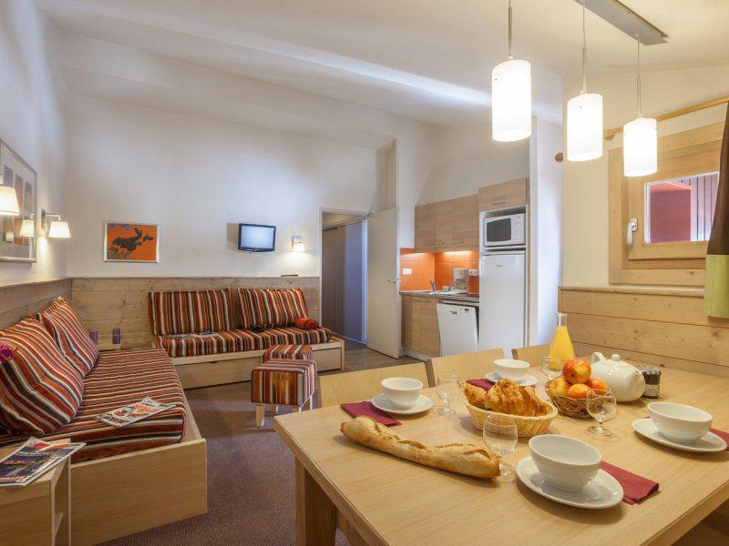 Vacanze in montagna Appartamento 2 stanze con cabina per 6 persone - Résidence Pierre et Vacances les Gémeaux - La Plagne