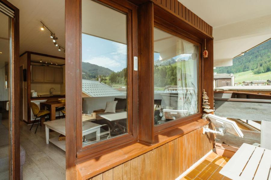 Urlaub in den Bergen 2-Zimmer-Appartment für 5 Personen (11) - Résidence Piscine - La Clusaz - Balkon