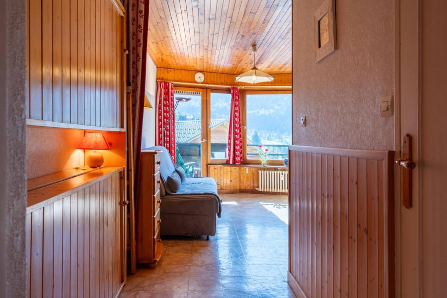 Vacaciones en montaña Estudio para 3 personas (10) - Résidence Piscine - La Clusaz - Entrada