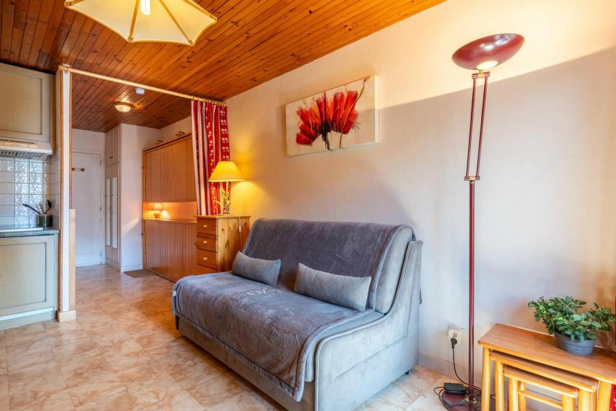 Vakantie in de bergen Studio 3 personen (10) - Résidence Piscine - La Clusaz - Woonkamer