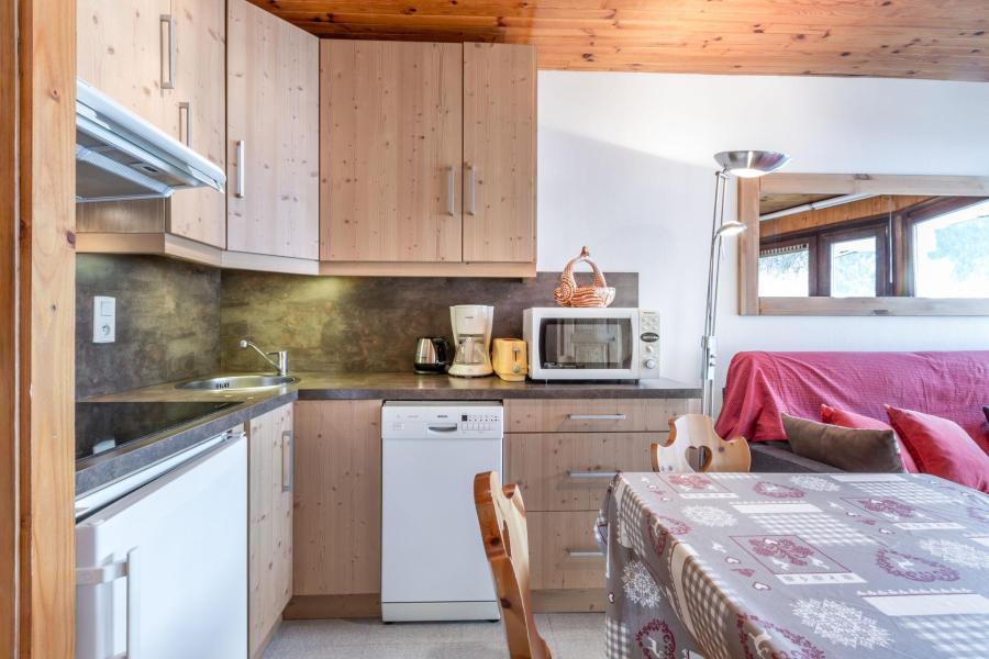 Vacances en montagne Studio 4 personnes (14) - Résidence Piscine - La Clusaz - Séjour