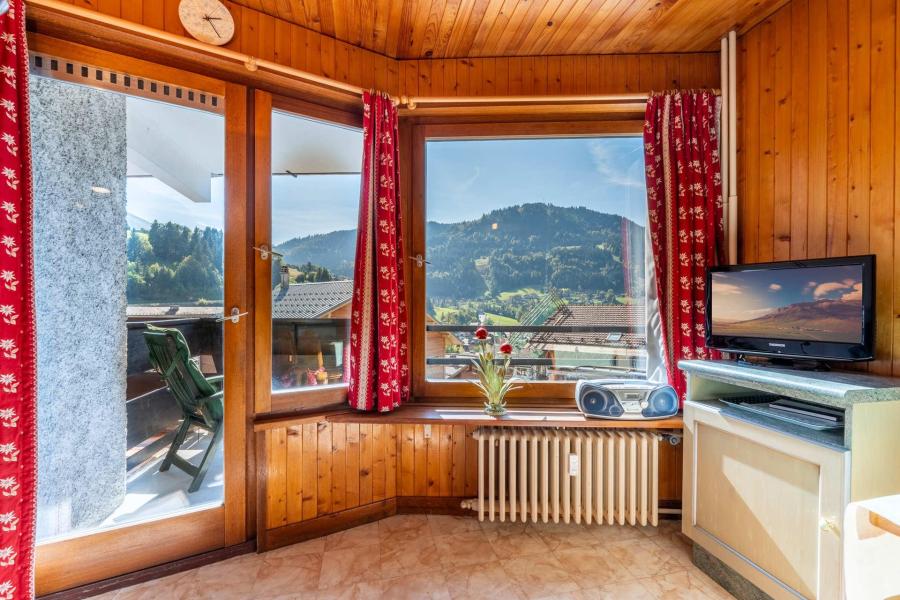 Urlaub in den Bergen Studio für 3 Personen (10) - Résidence Piscine - La Clusaz - Wohnzimmer