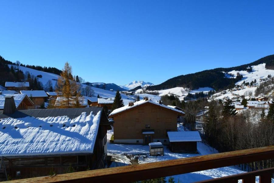 Vakantie in de bergen Appartement 2 kamers mezzanine 7 personen (2F) - Résidence Piste Rouge A - Le Grand Bornand - Balkon