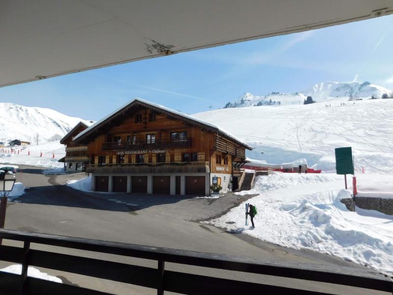 Urlaub in den Bergen 2-Zimmer-Appartment für 5 Personen (393) - Résidence Piste Rouge B - Le Grand Bornand - Balkon