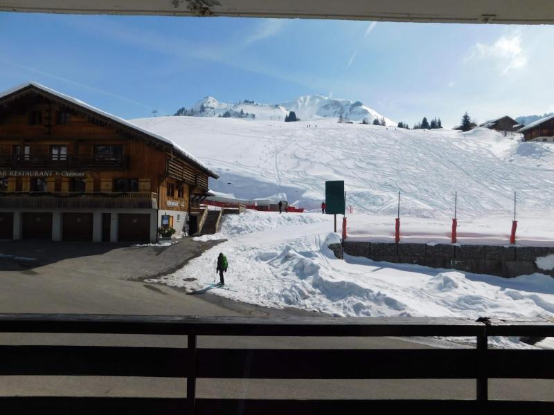 Vacanze in montagna Appartamento 2 stanze per 5 persone (393) - Résidence Piste Rouge B - Le Grand Bornand - Balcone